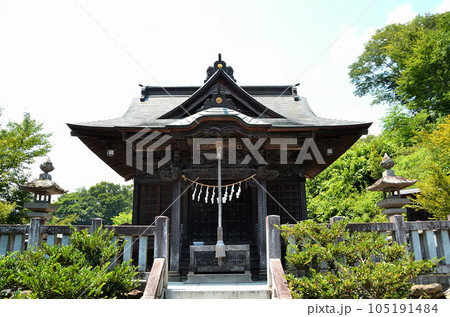 埼玉県皆野町国神 夏空の國神神社 埼玉県皆野町国神 夏空の國神神社 105191484