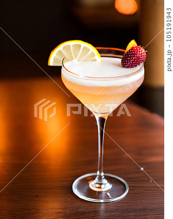 Realistic cocktail neutral colors warm lights highly 105191943