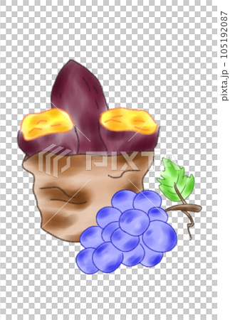 紅薯和葡萄 紅薯和葡萄 105192087