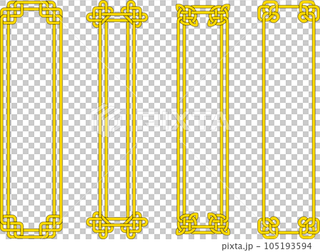 凱爾特圖案框架 01 105193594