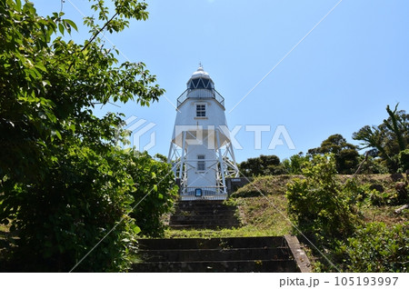 初夏の姫崎灯台 新潟 初夏の姫崎灯台 新潟 105193997