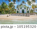 Carneiros Beach and Chapel in Pernambuco, Northeastern Brazil, South America 105195320