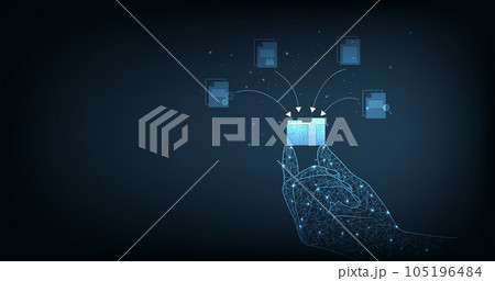 Document management system concept. Document management system concept. 105196484