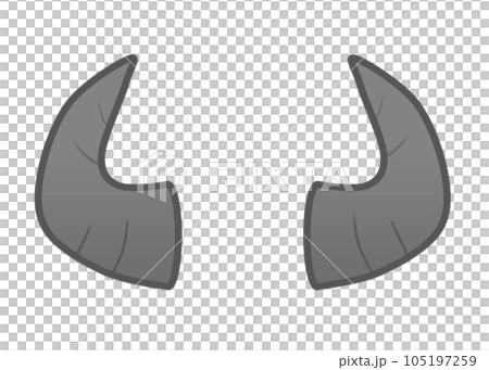 黒いツノ 105197259