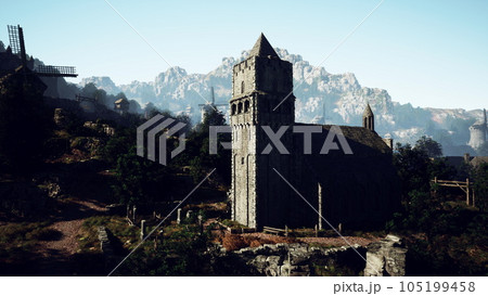 monastery church near old town 105199458