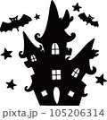 城シルエット　イラスト 105206314