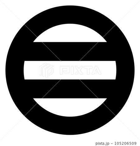 家紋（丸に二引両紋/織田信長） 105206509