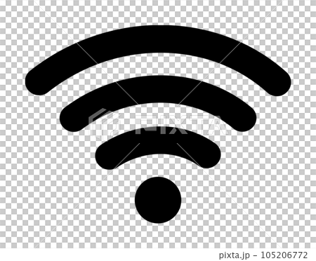 Wi-Fi icon illustration Wi-Fi icon illustration 105206772