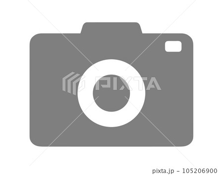 シンプルなカメラアイコン 105206900