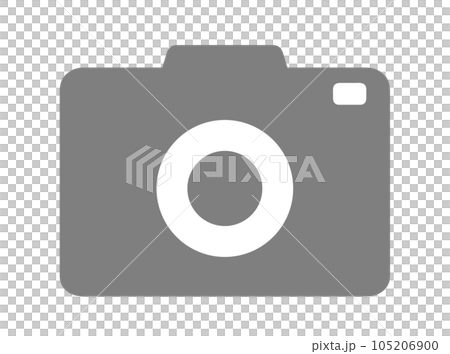 シンプルなカメラアイコン 105206900