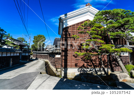 【重要伝統的建造物群保存地区】所子　初冬のシモの集落と大山道3　鳥取県西伯郡大山町 105207542