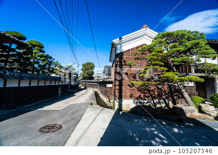 【重要伝統的建造物群保存地区】所子　初冬のシモの集落と大山道6　鳥取県西伯郡大山町 105207546