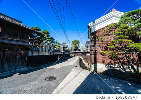 【重要伝統的建造物群保存地区】所子　初冬のシモの集落と大山道7　鳥取県西伯郡大山町 105207547