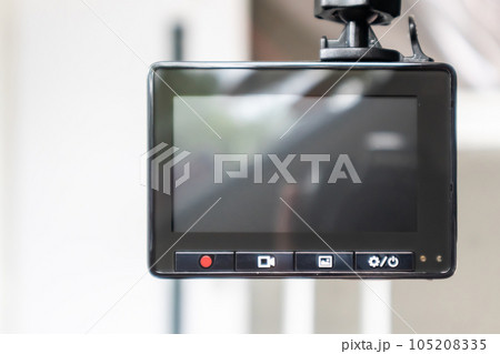 Car CCTV camera video recorder for driving safety on the road 105208335
