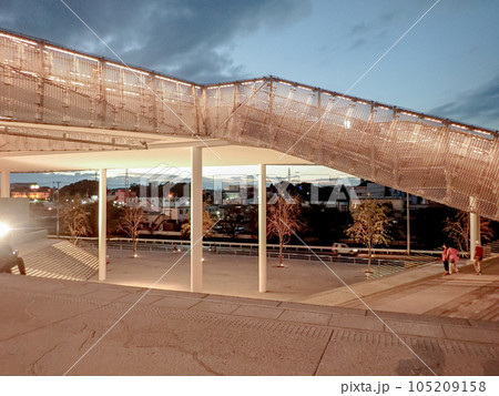 ところざわサクラタウンの歩道橋 105209158