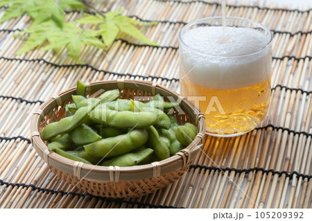 枝豆 ビール 枝豆 ビール 105209392
