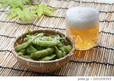 枝豆 ビール 枝豆 ビール 105209393