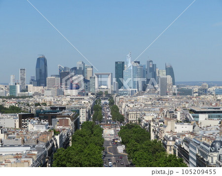 フランス パリ ラ・デファンスと新凱旋門 105209455