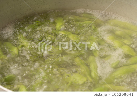 枝豆　茹る 105209641