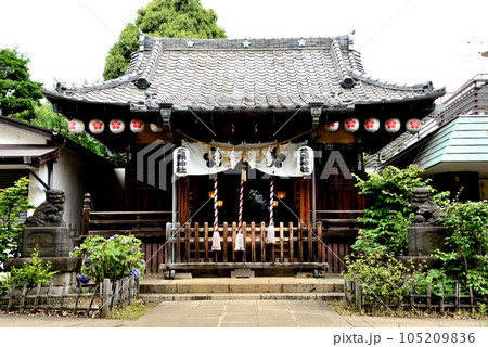 中野区 北野神社(新井天神)拝殿 中野区 北野神社(新井天神)拝殿 105209836