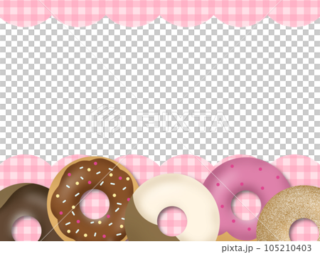 甜甜圈背景 B-3 105210403