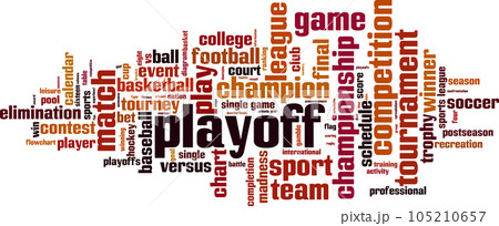 Playoff word cloud 105210657