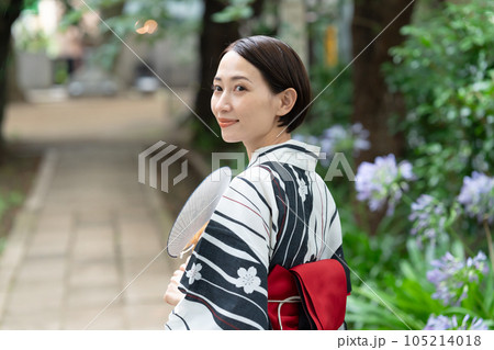 浴衣　ミドル女性　 105214018