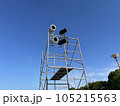 イベントやぐらのスピーカーとライト 105215563