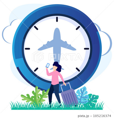 Illustration vector graphic cartoon character of travel Illustration vector graphic cartoon character of travel 105216374