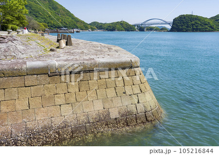 【世界遺産】三角西港 石積埠頭（明治日本の産業革命遺産） 105216844