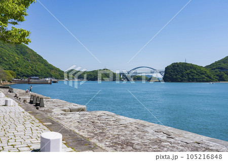 【世界遺産】三角西港 石積埠頭(明治日本の産業革命遺産) 【世界遺産】三角西港 石積埠頭(明治日本の産業革命遺産) 105216848