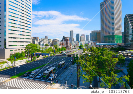 【東京都】8月・豊洲の街風景 【東京都】8月・豊洲の街風景 105218768