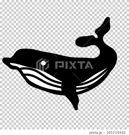 クジラのイラスト GIFアニメ用 クジラのイラスト GIFアニメ用 105219382