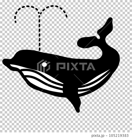 GIF 動畫的鯨魚插圖 105219383