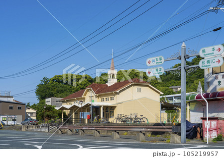 【熊本県】三角駅駅舎 105219957