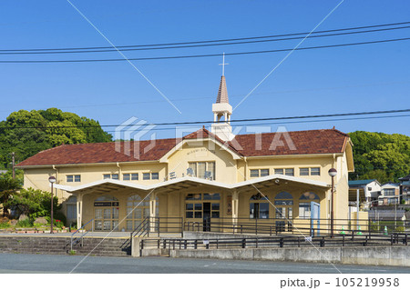 【熊本県】三角駅駅舎 105219958