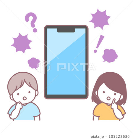 スマホのトラブルについて　子どもの教育 105222686