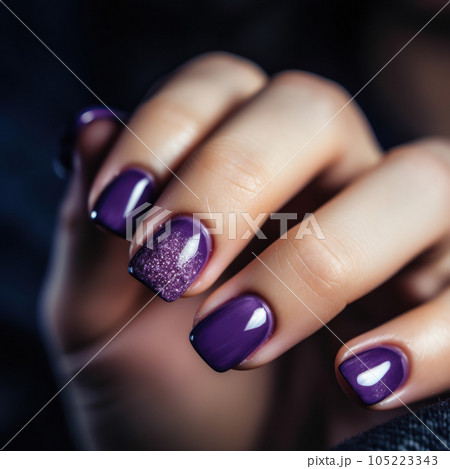 Female hands with stylish manicure Female hands with stylish manicure 105223343
