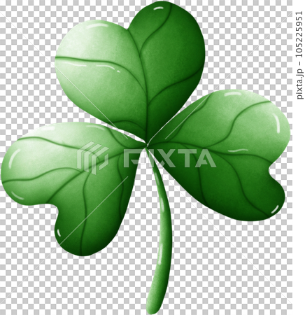 The lucky leaf is the clover. 105225951
