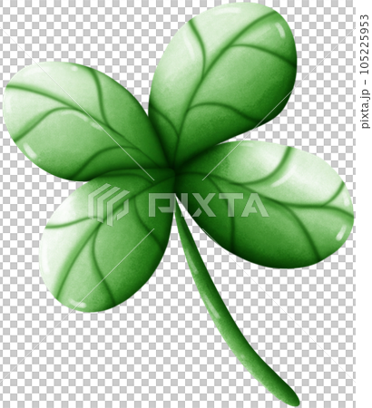The lucky leaf is the clover. The lucky leaf is the clover. 105225953