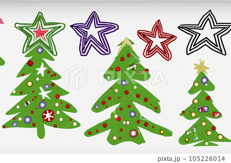 Christmas. Green Christmas tree with lights decorated. Christmas concept. Bright winter holiday composition. Greeting card, banner, poster. Christmas 2023. Christmas banner. XMAS. Christmas. Green Christmas tree with lights decorated. Christmas concept. Bright winter holiday composition. Greeting card, banner, poster. Christmas 2023. Christmas banner. XMAS. 105226014