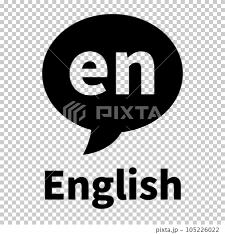 代表語言英語的填充樣式圖標 105226022