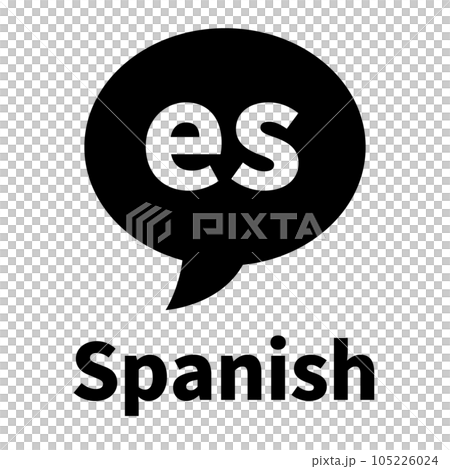 代表語言西班牙語的填充樣式圖標 105226024