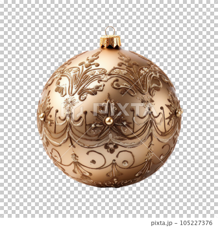 Christmas ball isolated 105227376