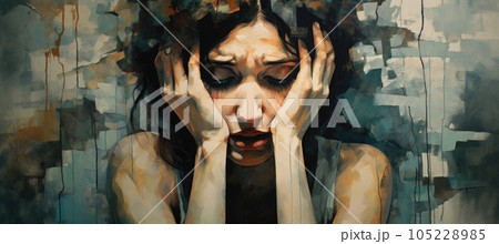 Depression and anxiety states. Generative AI Depression and anxiety states. Generative AI 105228985