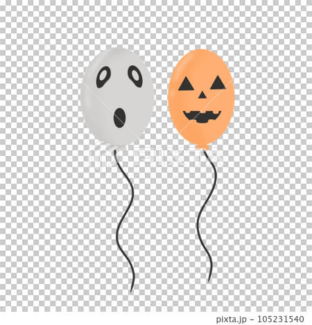Halloween balloons  105231540