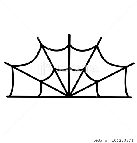 Cobweb spider Halloween  105233571