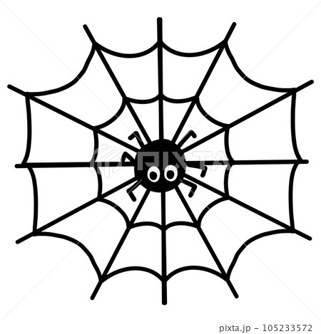 Cobweb spider Halloween  105233572