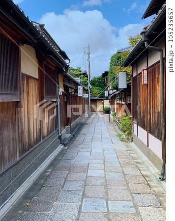 京都のまちなみ ねねの道 石堀小路 京都のまちなみ ねねの道 石堀小路 105235657