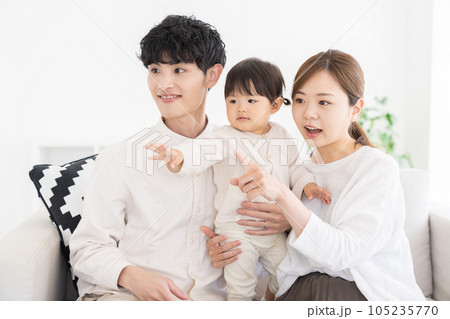 親娘　3人家族 105235770